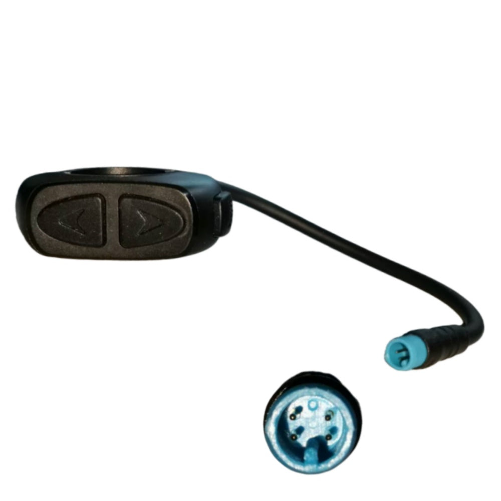 Nulkomma Button for Ebike LCD Display Meter 4-pin Male Connector