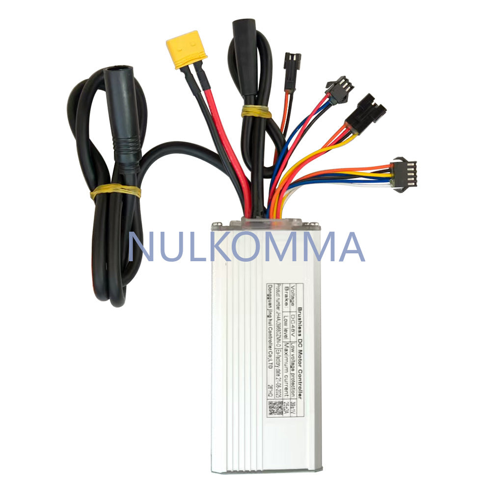 Brushless Motor Controller JH4AJ3968DZMN-D 48V 25A E-Bike Scooter Universal E-Bike Conversion Kit Bicycle Speed Controller