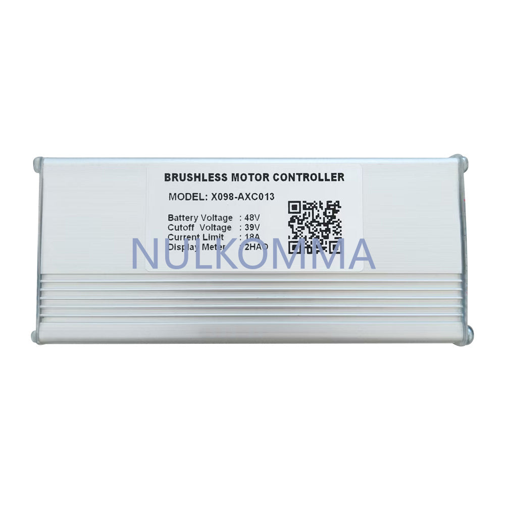 NULKOMMA Electric Bike Brushless Motor Controller 48V 18A X098-AXC013 Electric Scooter Accessories for 2HAO Meter