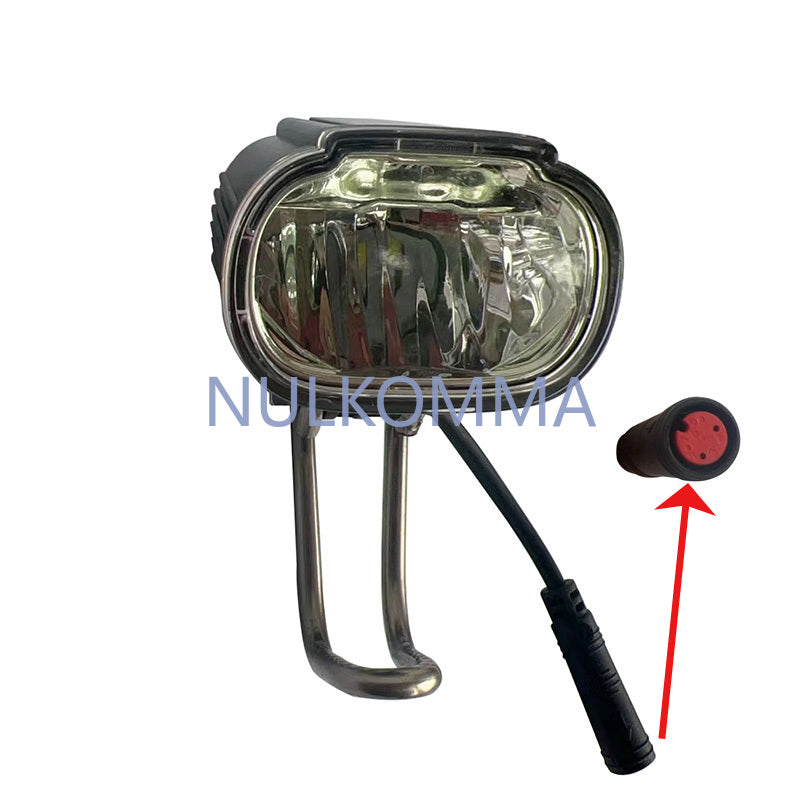 NULKOMMA Electric Bike LED Headlight Kit, Front and Rear Lamp, Motorcycles Accessories, Universal, 36V, 48V, 52V, 72V, 80V