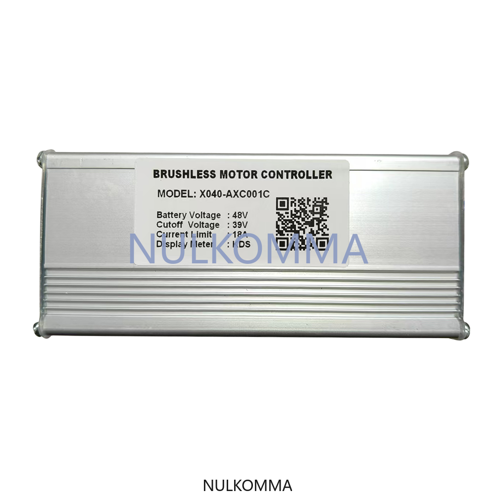 NULKOMMA Electric Bicycle BrushlessMotorController X040-AXC001C 48V 18A for ElectricScooters MTB EbikeAccessoriesSpeedController