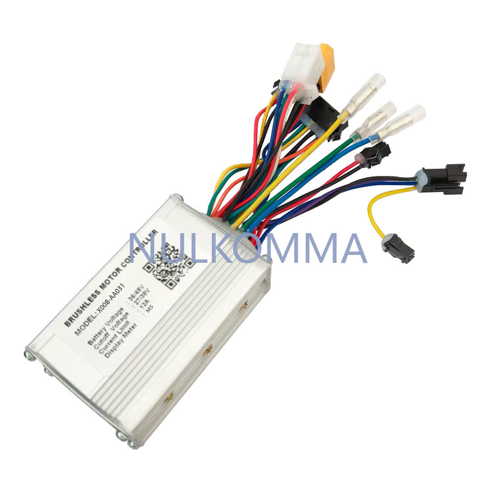 NULKOMMA Brushless Motor Controller X008-AA031 36/48V 12A E-Bike Scooter Universal E-Bike Conversion Kit Bicycle Speed Controller