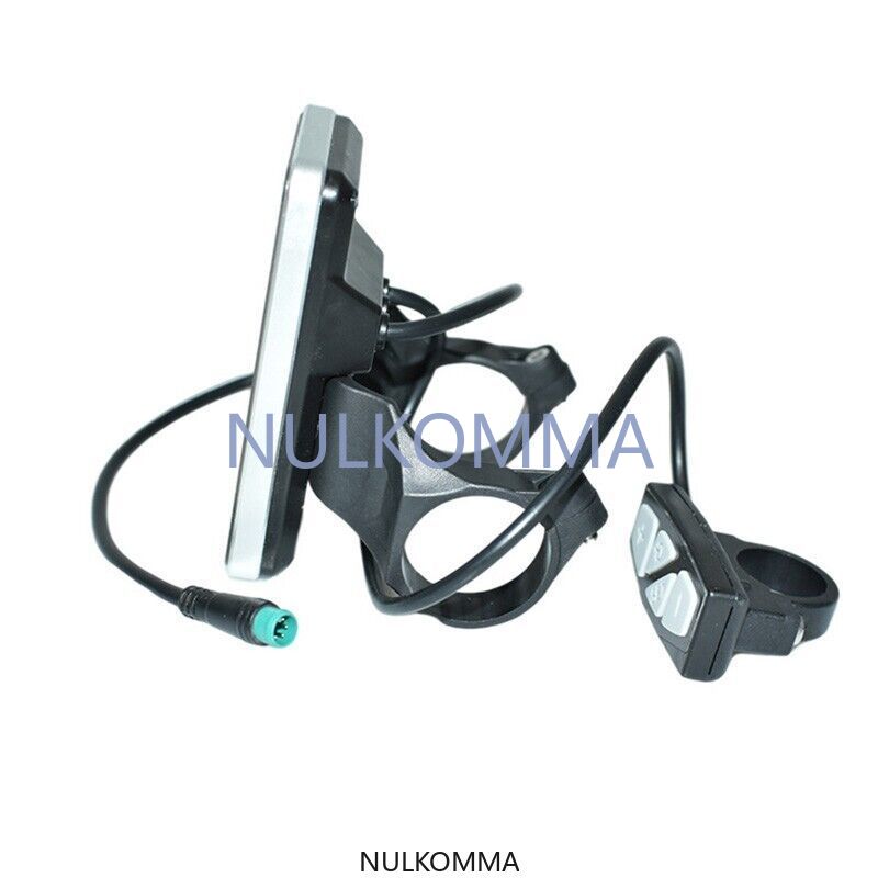 NULKOMMA Electric Bike Conversion Kit, E-Bike LCD Display, Motor Controller, Scooter Accessories, C600E, 48V