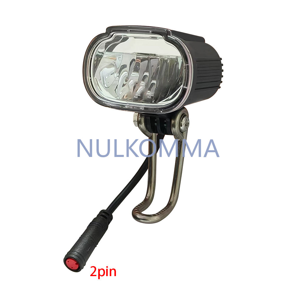 NULKOMMA Electric Bike LED Headlight Kit, Front and Rear Lamp, Motorcycles Accessories, Universal, 36V, 48V, 52V, 72V, 80V