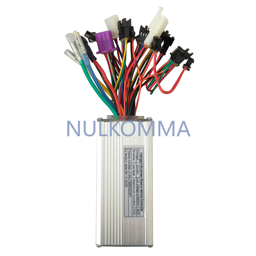 NULKOMMA Brushless Motor Controller JH4AJ7966DZDSY 48V 21A E-Bike Scooter Universal E-Bike Conversion Kit Bicycle Speed Controller