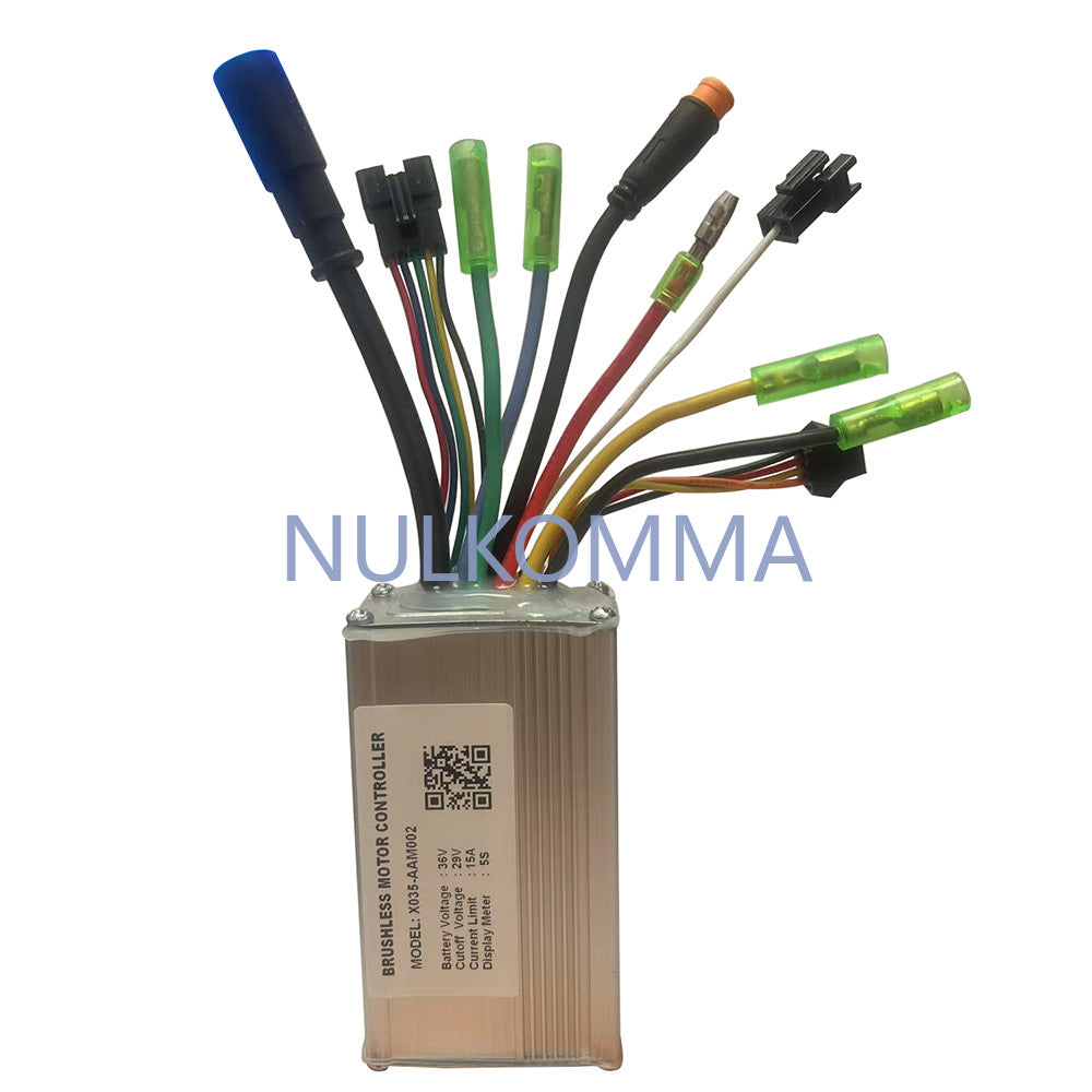 Brushless Motor Speed Controller X035-AAM002 E-Bike Controller 36V 15A For E-Bike Fat Tire Bike Mountain Bike