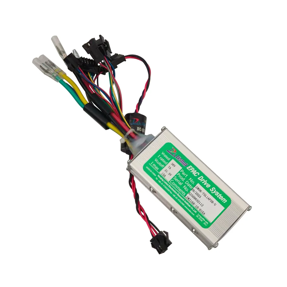 Nulkomma  Electric Bicycle Brushless Motor Controller LSW06-75L1AFSB-U 36V 15A for Electric Scooters Fat Bike MTB Ebike Speed Controller