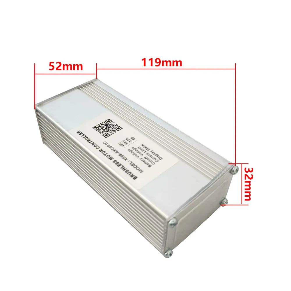 Nulkomma Electric Bicycle Brushless Motor Controller X098-AXC001C 48V 23A 5S for Electric Scooters MTB Ebike Accessories Speed Controller