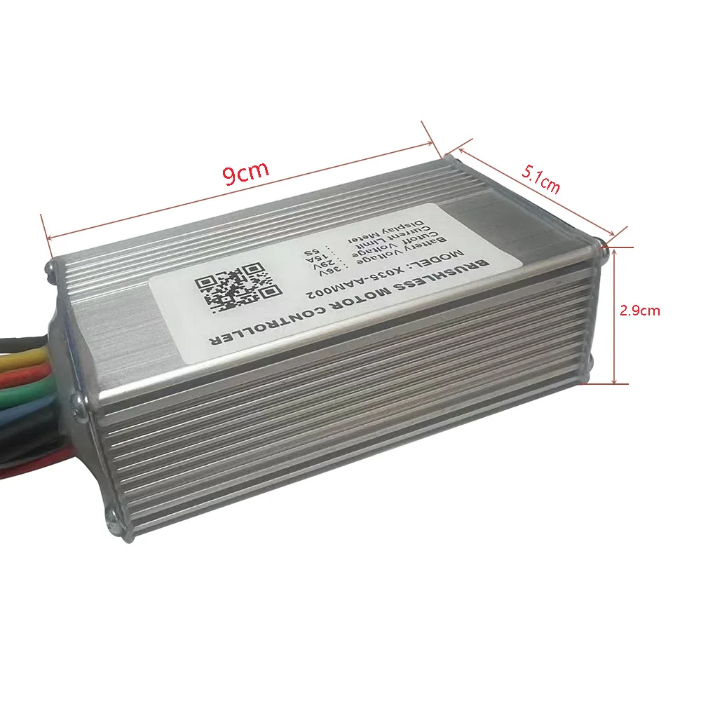 Nulkomma Brushless Motor Speed Controller X035-AAM002 E-Bike Controller 36V 15A For E-Bike Fat Tire Bike Mountain Bike