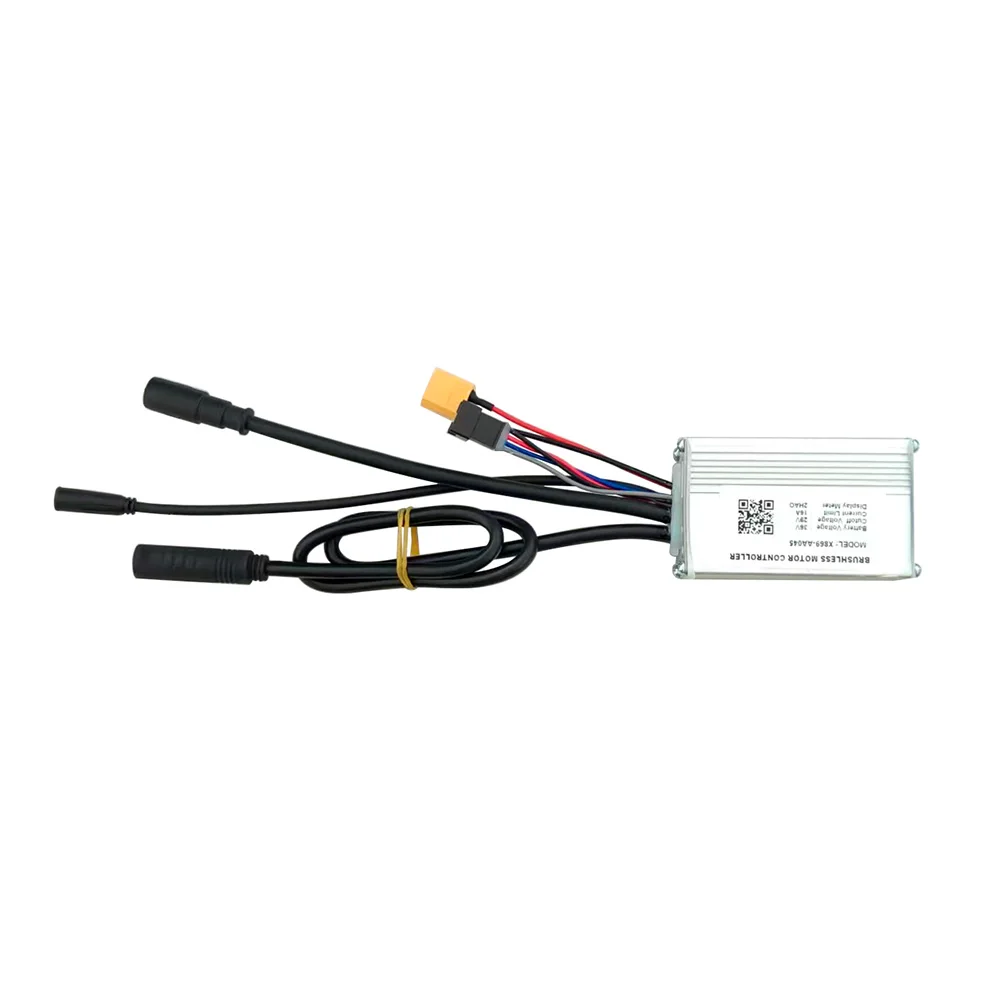 Nulkomma  X869-AA045 36V 16A Ebike Brushless Motor Controller for 2HAO Protocol Electric Scooters Speed Parts MTB Fat Bikes