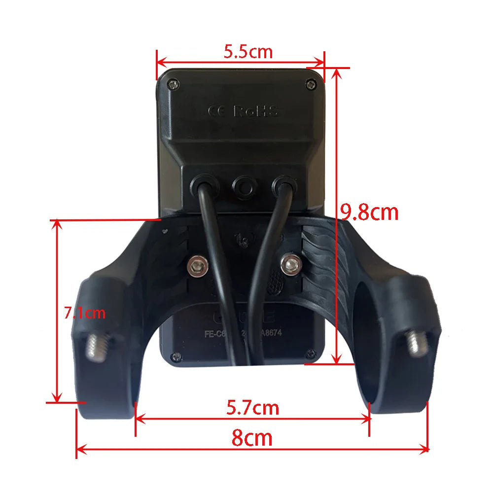 Nulkomma C600E LCD 36V 48V Display for Ebike Accessories Electric Bike Speedometer Mountain Bike Speed Control Panel