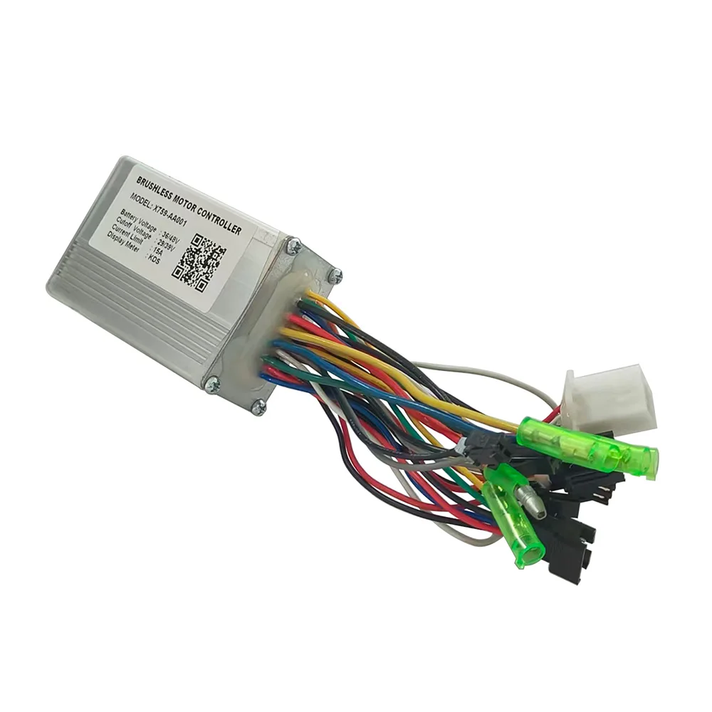 Nulkomma E-bike Brushless Motor Controller X759-AA001 36/48V 15A for KDS Protocol Display for Electric Scooters MTB Fat Bikes Accessories