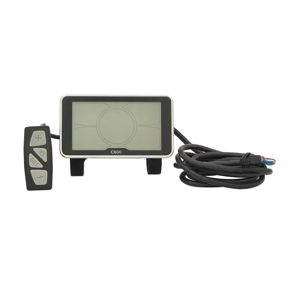 Nulkomma Electric Bike Display C600 36V/48V 5Hole Speed Control Panel Conversion Kit for Ebike MTB Fat Bike Accessories
