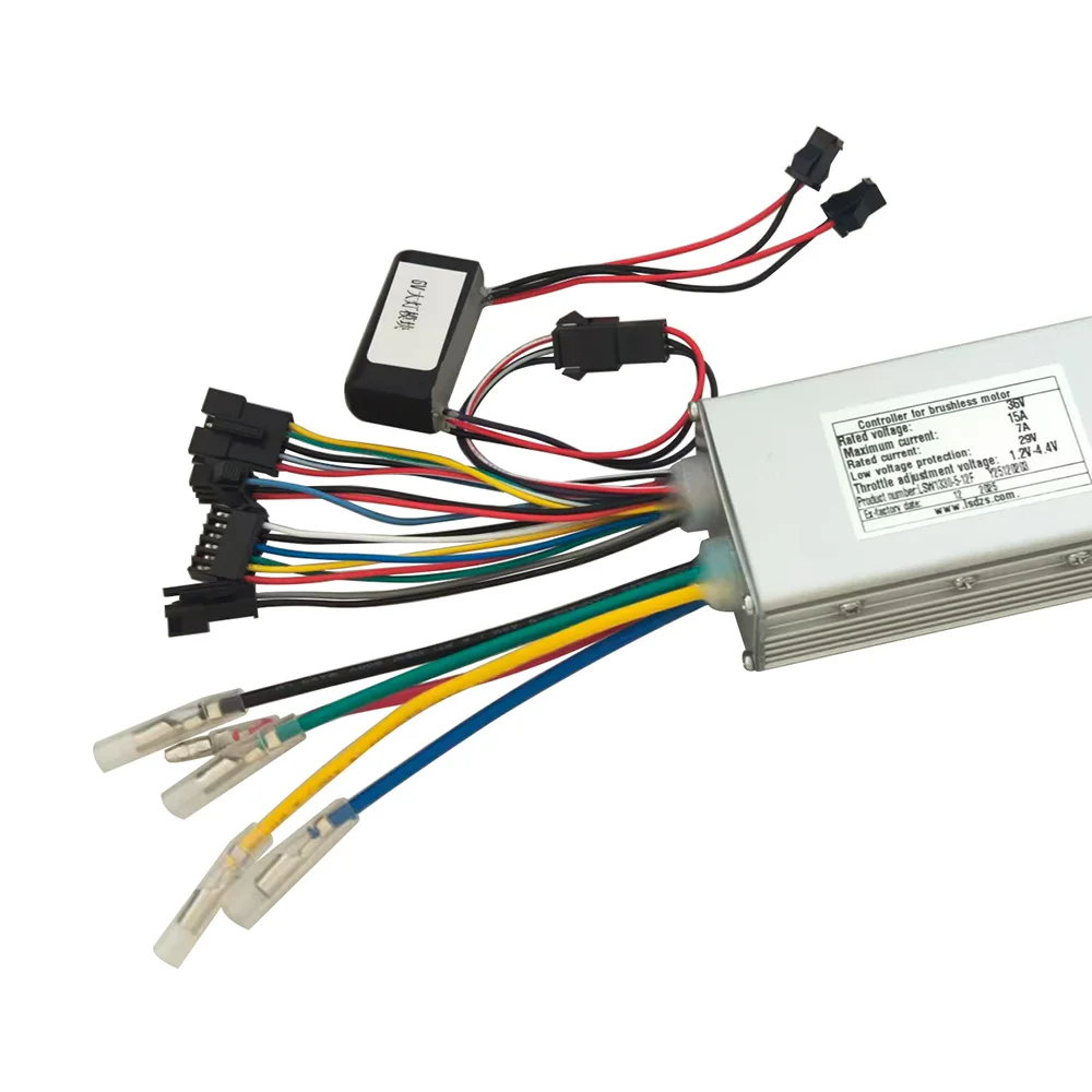 Nulkomma  E-bike Brushless Motor Controller LSW1330-5-12F 36V 7A for Electric Scooters Fat Bike MTB Accessories Speed Controller