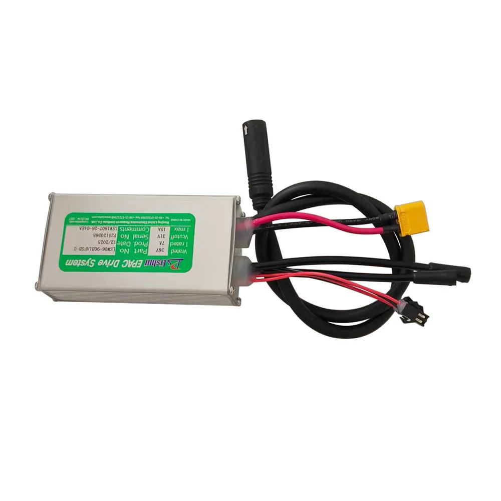 Nulkomma LSW06-90B1AFSB-U Ebike Brushless Motor Controller Custom Models 36V 15A for Electric Scooters Fat Bikes MTB Speed Controllers
