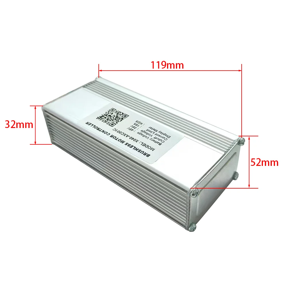 Nulkomma Electric Bicycle Brushless Motor Controller X040-AXC001C 48V 18A for Electric Scooters MTB Ebike Accessories Speed Controller