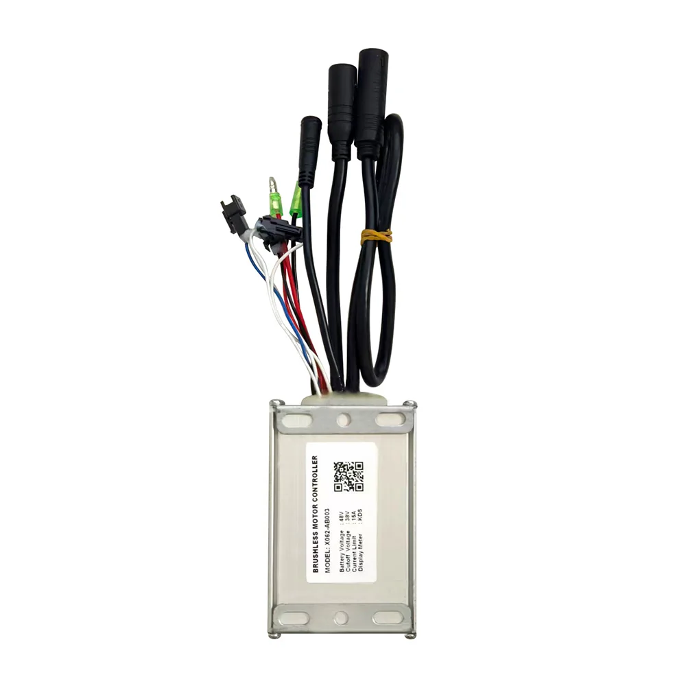 Nulkomma Ebike Brushless Motor Controller X062-AB003 48V 15A for KDS Protocol Display for Electric Scooters MTB Fat Bikes Accessories