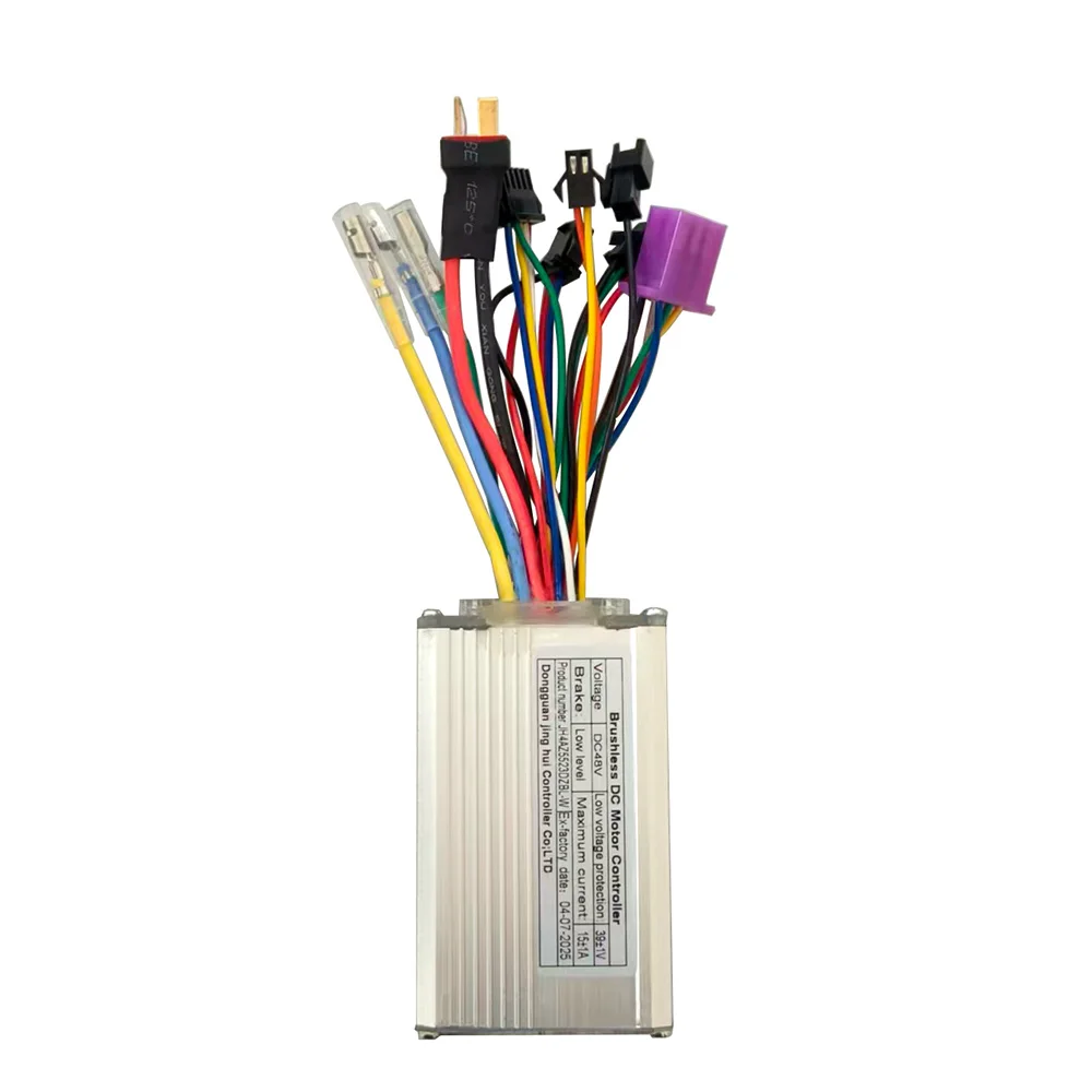 Nulkomma  E-bike Brushless Motor Controller JH4AZ5523DZBL-W 48V 15A for Electric Scooters Fat Bike MTB Accessories Speed Controller