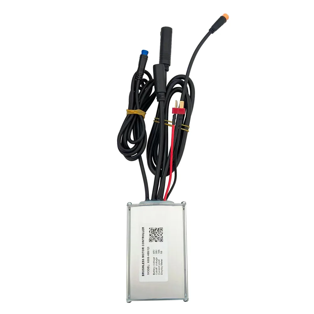 Nulkomma Ebike Brushless Motor Controller X008-AB012I 48V 18A for 5S Protocol Display Electric Scooters MTB Fat Bikes Accessories