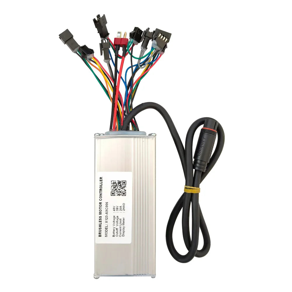 Nulkomma X123-AXC006 48V 20A EBIKE Brushless Motor Controller Electric Bike Accessories Mountain Bike Speed Controller
