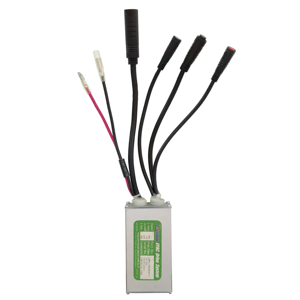 Nulkomma Electric Bike Brushless Motor Controller LSW06-90B2AFSB-U 48V 15A Electric Scooter Accessories Bike Conversion Kits