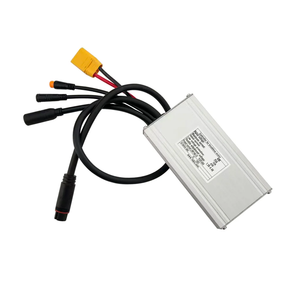 Nulkomma Brushless Motor Controller for Ebike LSW1943-2E 48V 12A Display Speed Controller for Electric Scooters and MTB