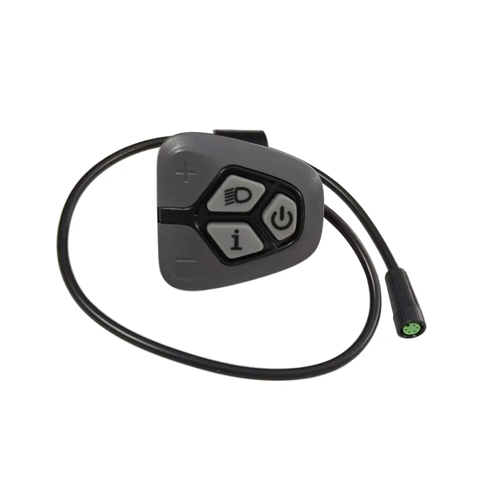 Nulkomma EBIKE K4 K5 Button 5-Hole for KEY DISP KD716 KD986 Display Screens Compatible with Various Models Bike Electronics Accessory