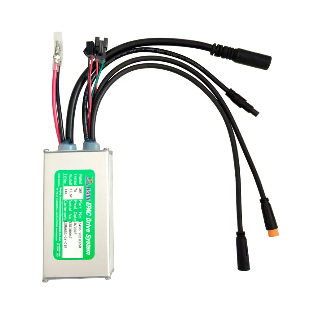 Nulkomma LSW06-90B1CFSB 36V 14A Brushless Motor Controller Speed Parts for Electric Scooters MTB Ebike Accessories Speed Controller