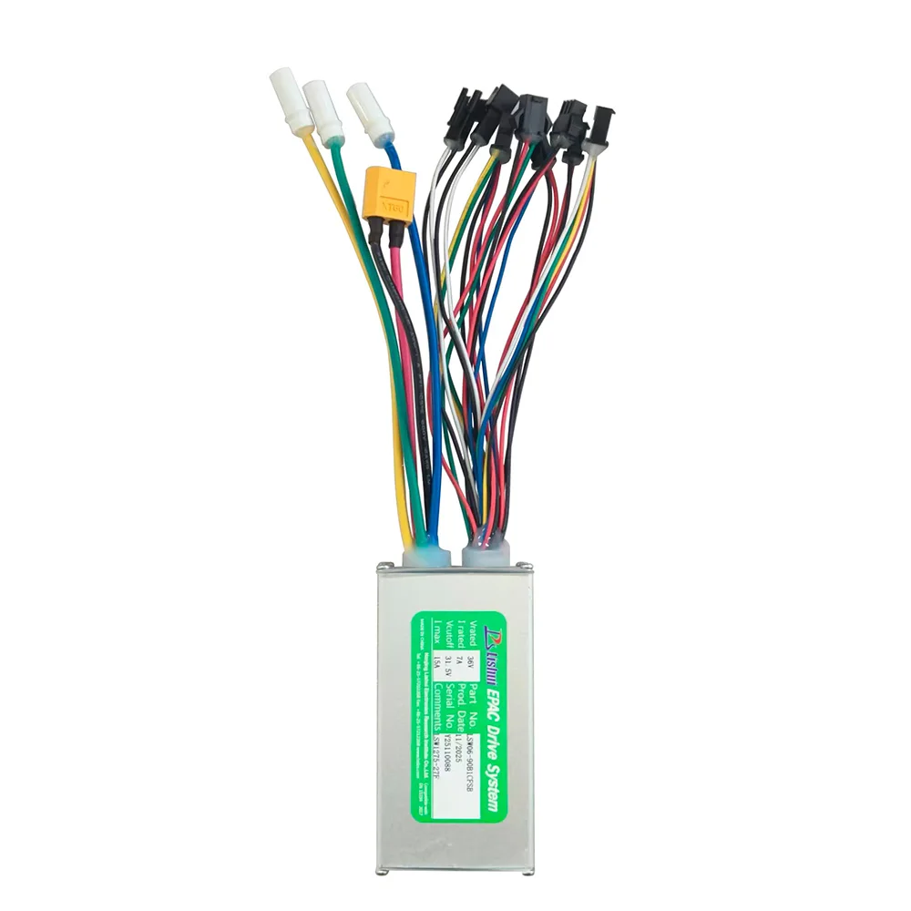 Nulkomma LSW06-90B1CFSB 36V 15A Brushless Motor Controller Speed Parts for Electric Scooters MTB Ebike Accessories Speed Controller