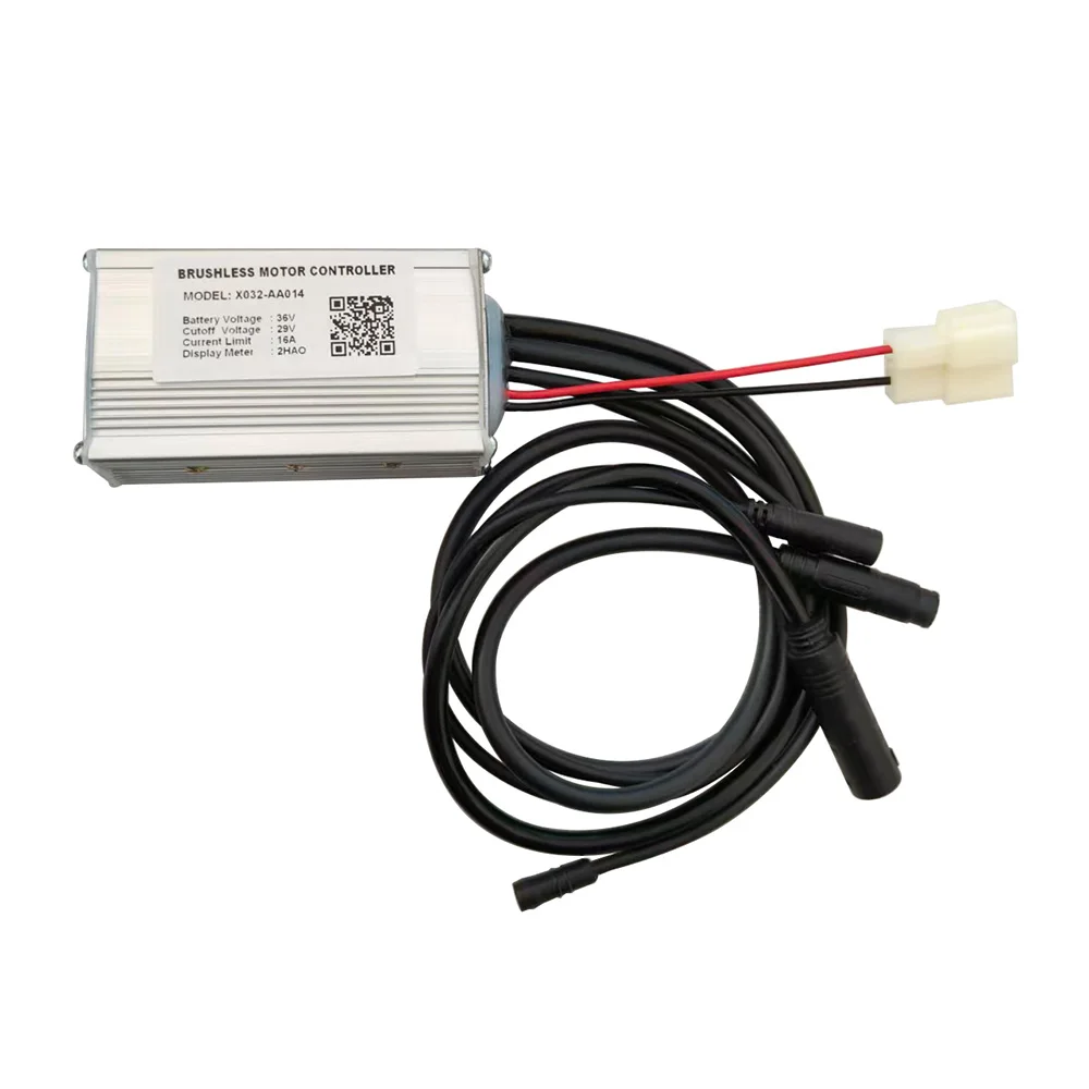 Nulkomma Ebike Brushless Motor Controller X032-AA014 36V 16A 2HAO Protocol for Electric Scooters MTB Fat Bikes Accessories