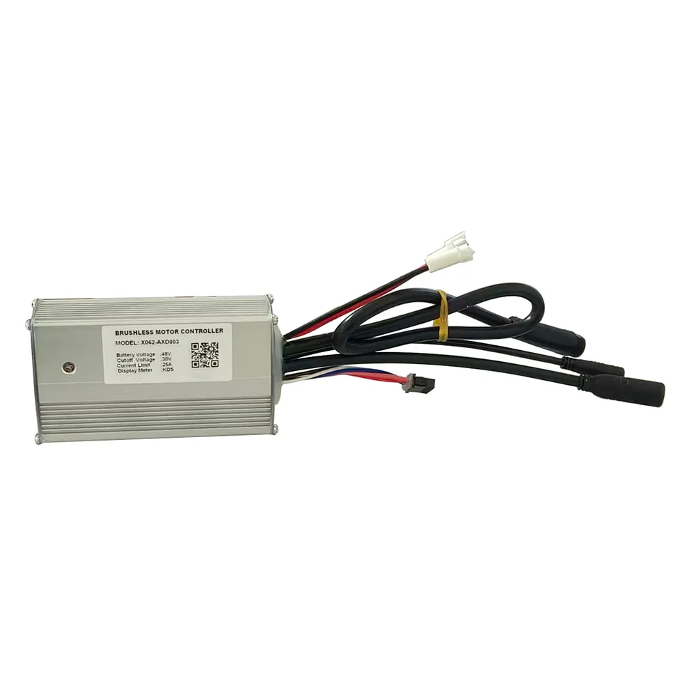 Nulkomma  X062-AXD03 48V E-bike Brushless Motor Controller 25A for KDS Protocol Display Electric Scooters MTB Fat Bikes Accessories