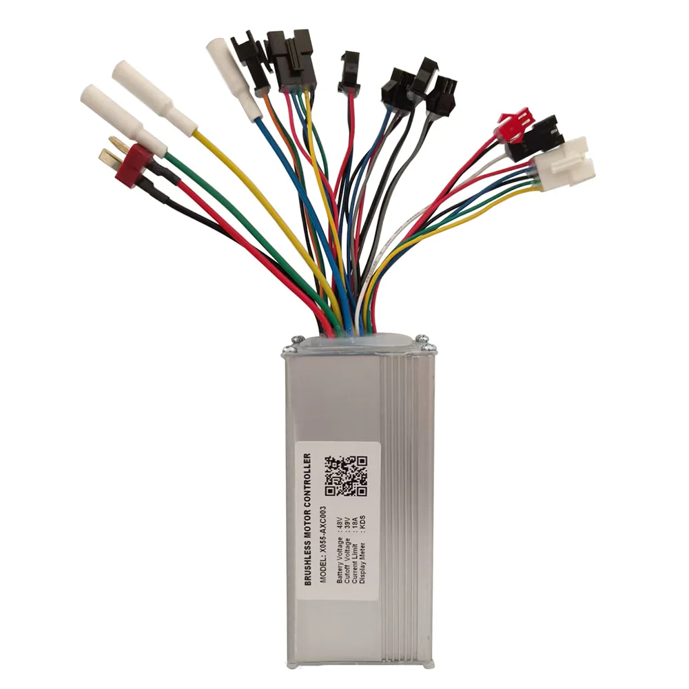 Nulkomma Ebike Brushless Motor Controller X055-AXC003 48V 18A for KDS Protocol Display Electric Scooters MTB Fat Bikes Accessories