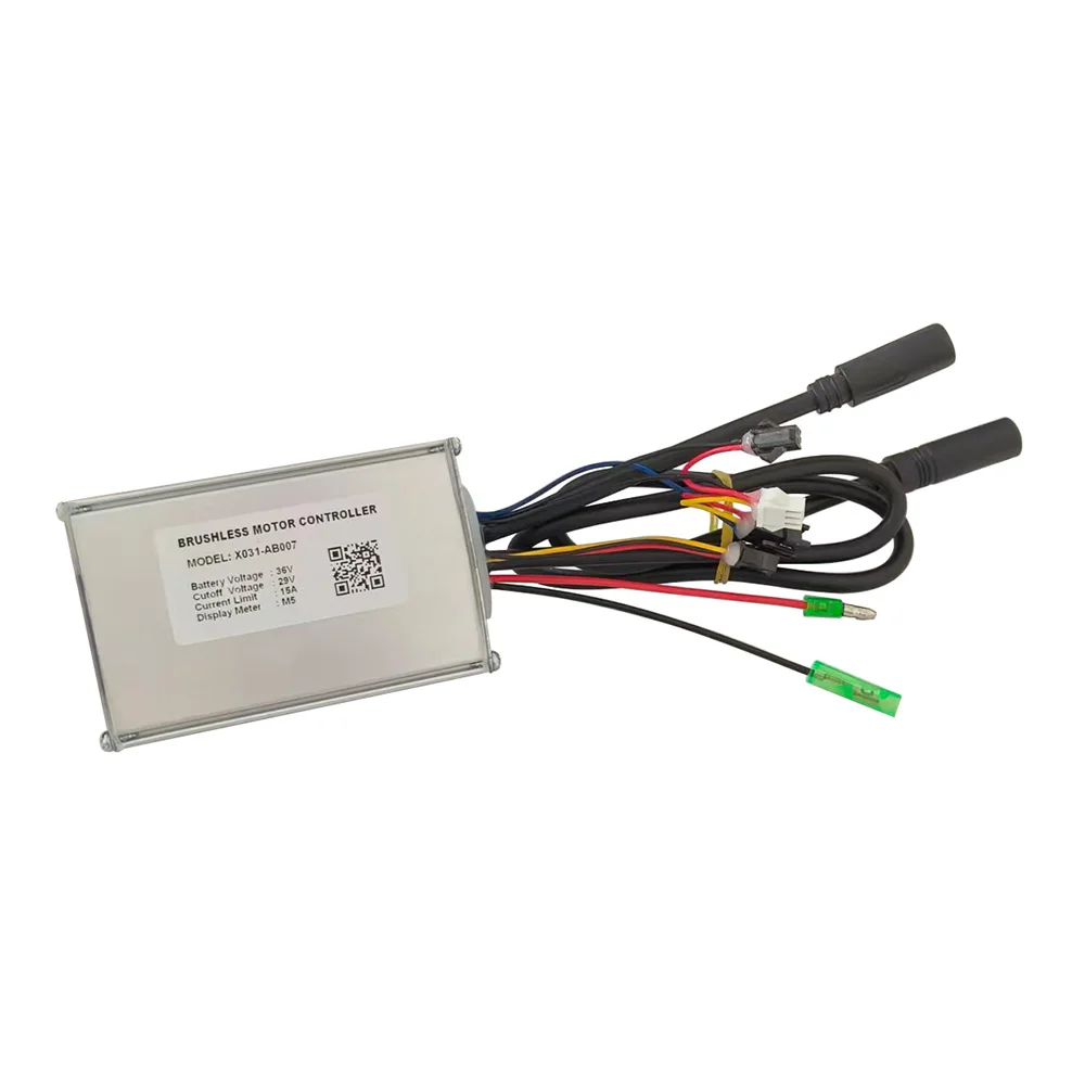 Nulkomma Brushless Motor Controller X031-AB007 36V 15A for M5 Protocol Display Electric Scooters MTB Ebike Accessories Speed Controller