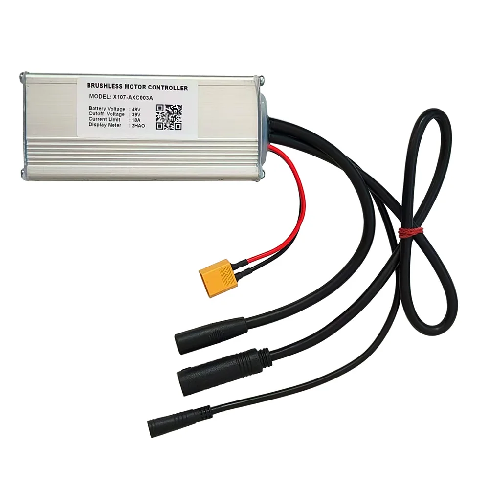 Nulkomma Electric Bike Brushless Motor Controller X107-AXC003A 48V 18A Speed Parts for Electric Scooter MTB Fat Bikes Ebike Accessories