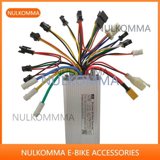 NULKOMMA JH Brushless Motor Controller 48V Li-ion Sine Wave Electric Bicycle Speed Controller Bicycle Tuning Accessories For Display 2HAO