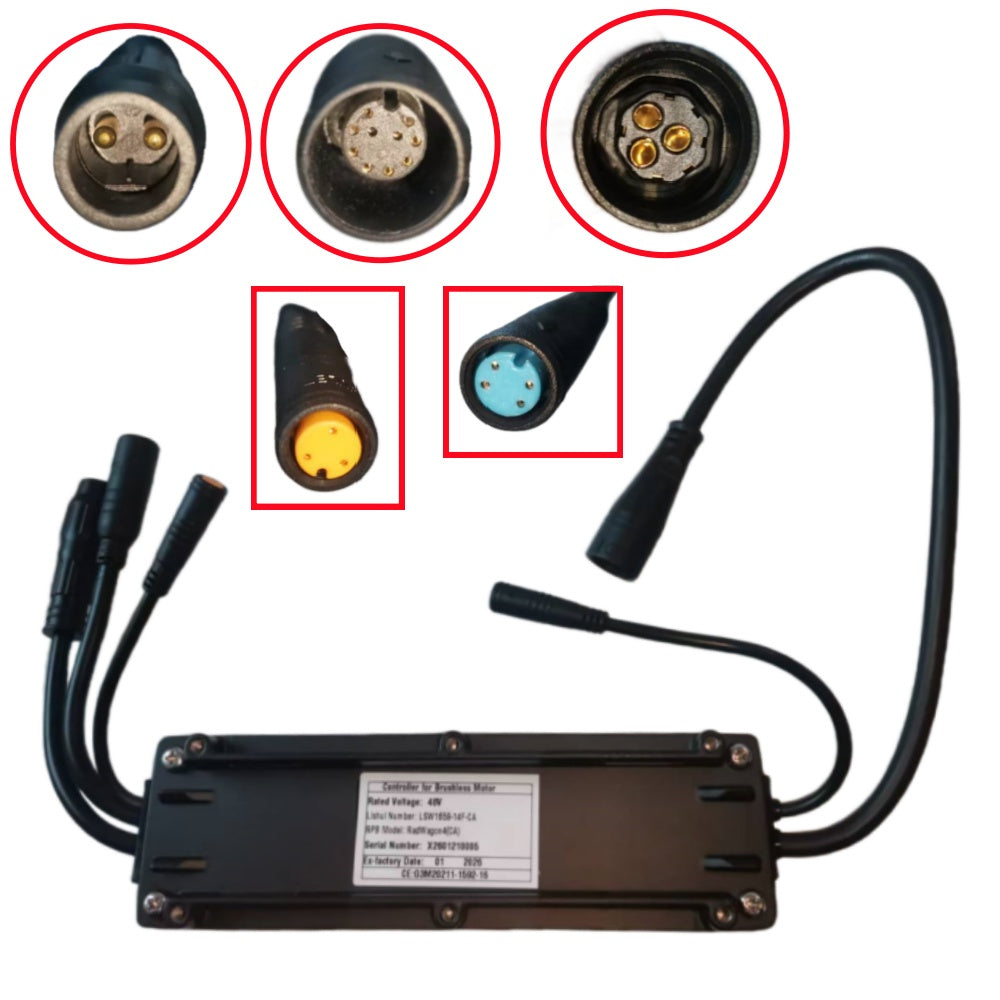 Nulkomma LSW1659-14F-EU 030 Ebike Controller 48V RadWagon4(EU) Brushless Motor Controller