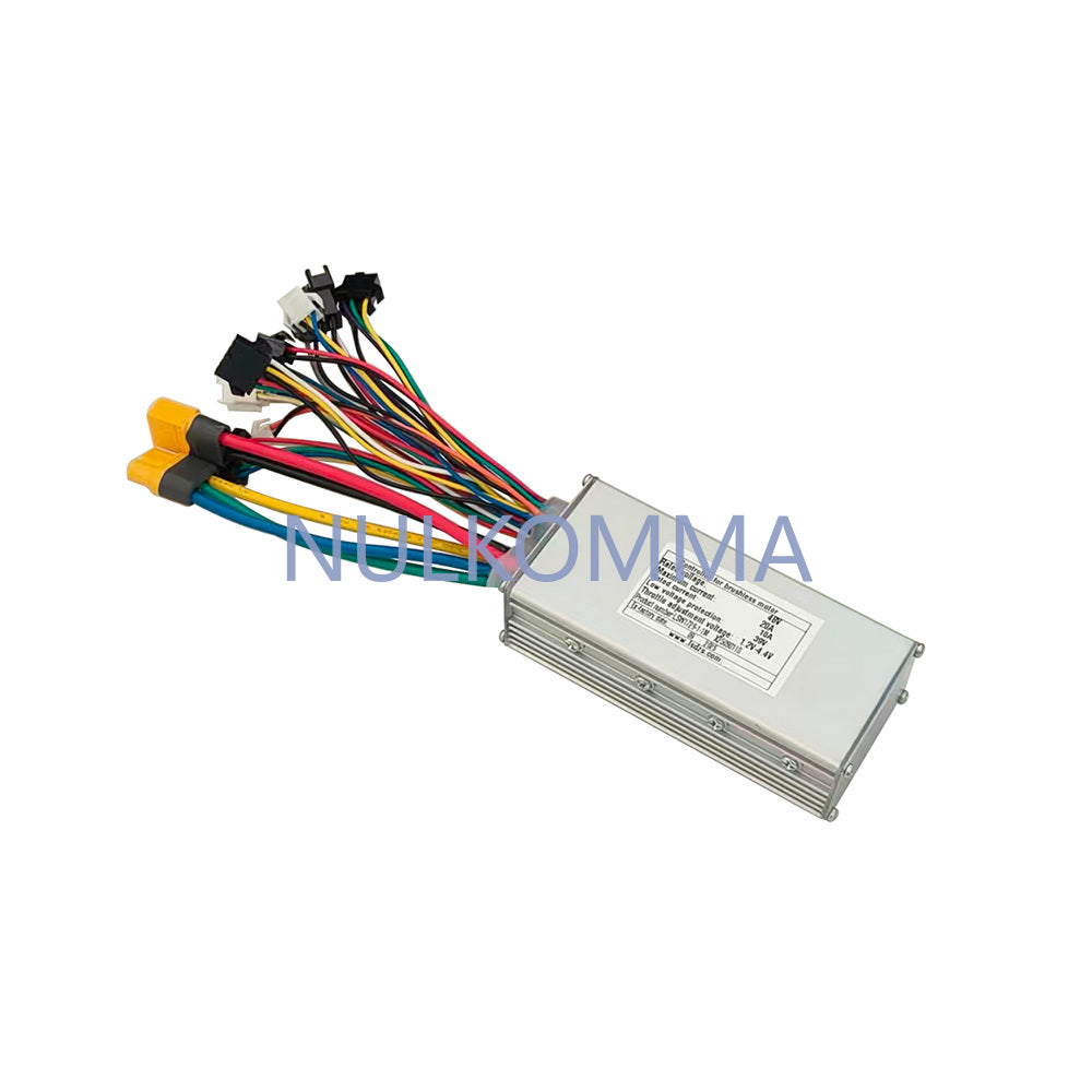 NULKOMMA Ebike Brushless Motor Controller LSW1729-1-1M 48V 20A Suitable for Electric Bicycles Scooters Fat-Tire Bikes Speed Controller
