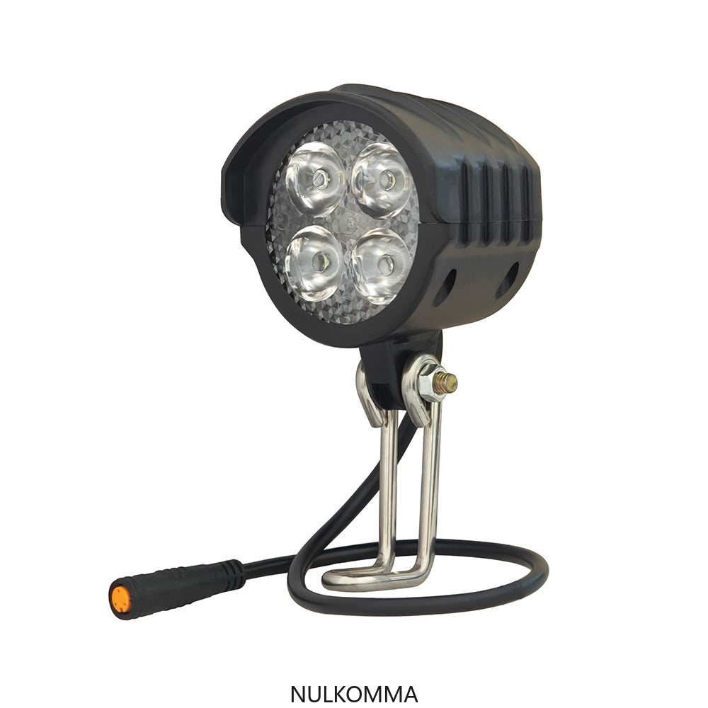 NULKOMMA Ebike LED Light Electric Bike Headlight Kit Front Rear Lamp with Horn 36V 48V Mountain Bike Accessories Bicycle Lights