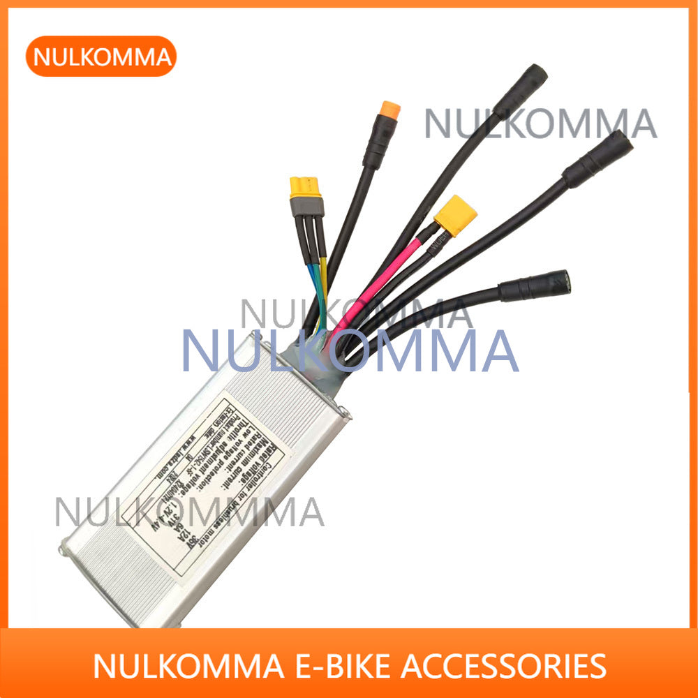 NULKOMMA Brushless Motor Controller LSW1542-1-6F 36V 12A E-Bike Scooter Universal E-Bike Conversion Kit Bicycle Speed Controller