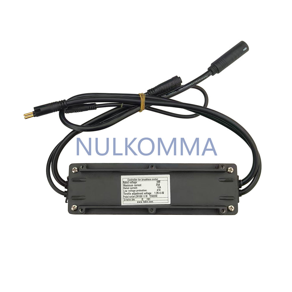NULKOMMA Brushless Motor Controller LSW1608-7-3-1M 48V 25A E-Bike Scooter Universal E-Bike Conversion Kit Bicycle Speed Controller