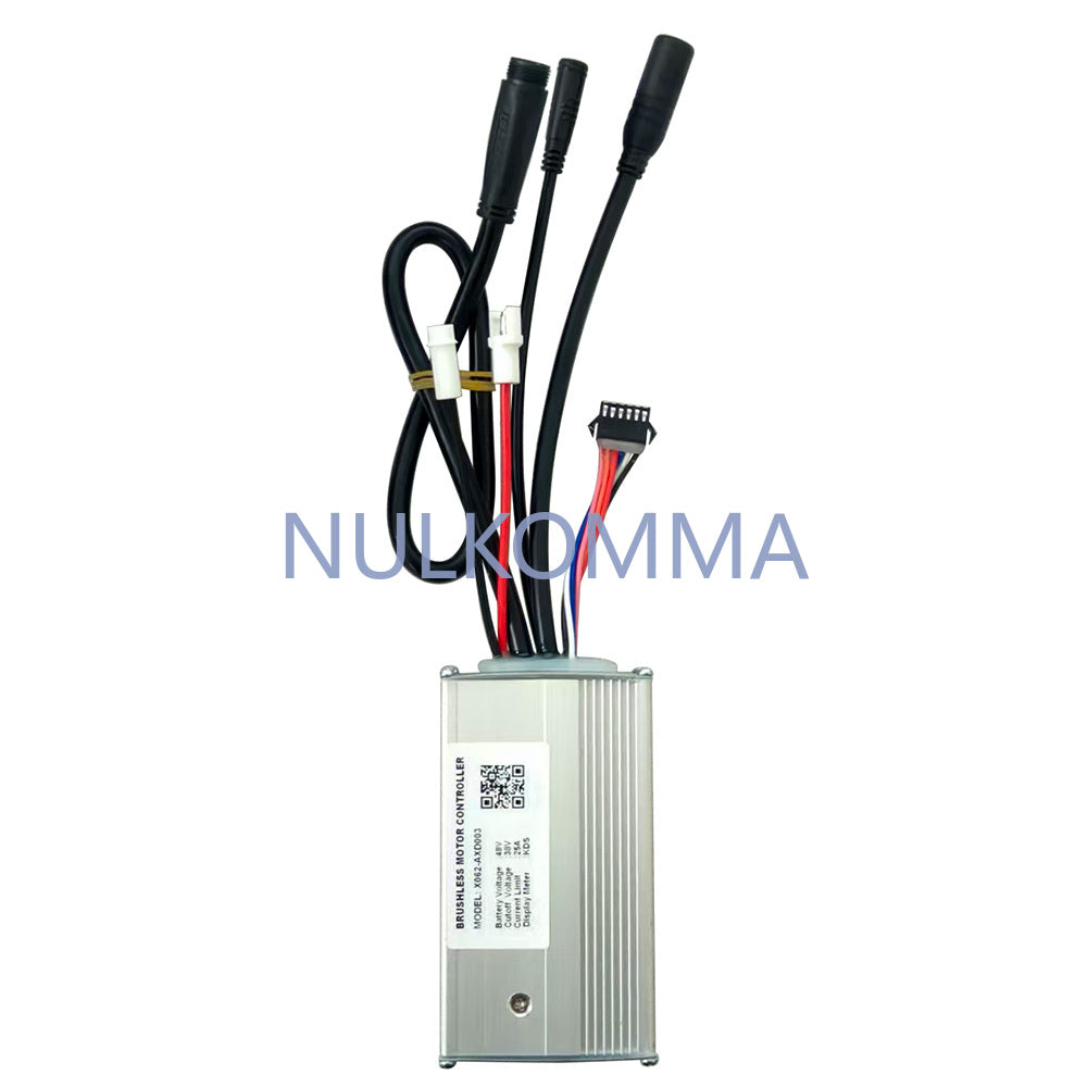 NULKOMMA Ebike Brushless Motor Controller 48V 25A Speed Controller X062-AXD003 KDS for Electric Bicycle Scooter Motorcycle