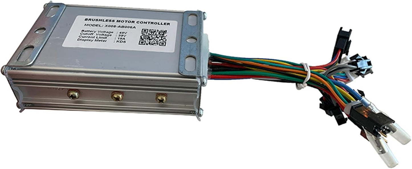 X008-AB006A Electric Bicycle Brushless Motor Controller 48V 18A