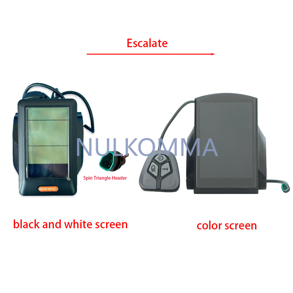 NULKOMMA Ebike Display Screen Meter Speed Controller Conversion Kits DPC10 Escalate KD986 36V 48V for Electric Bicycle MTB Accessories
