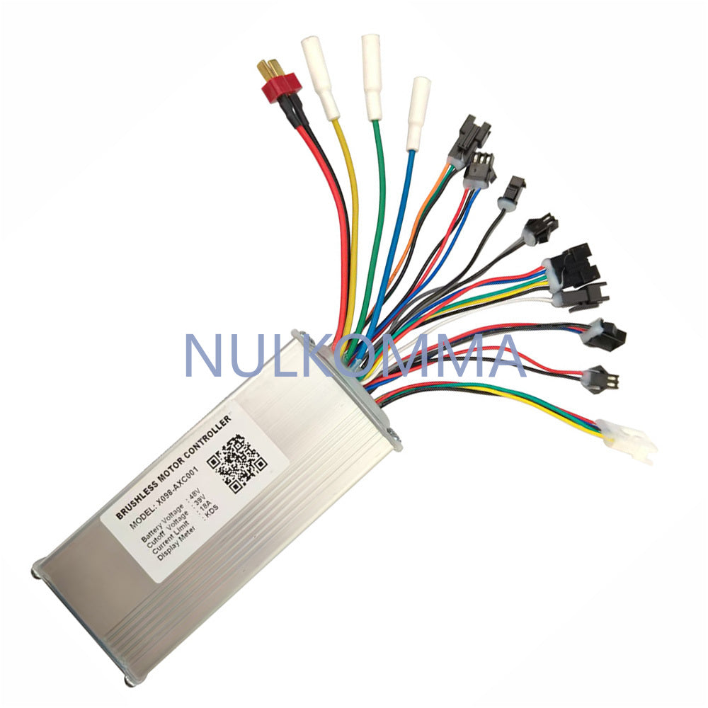 Brushless Motor Controller X098-AXC001 48V 18A Electric Bike Conversion Kit Mountain Bike Accessories For KDS Meter
