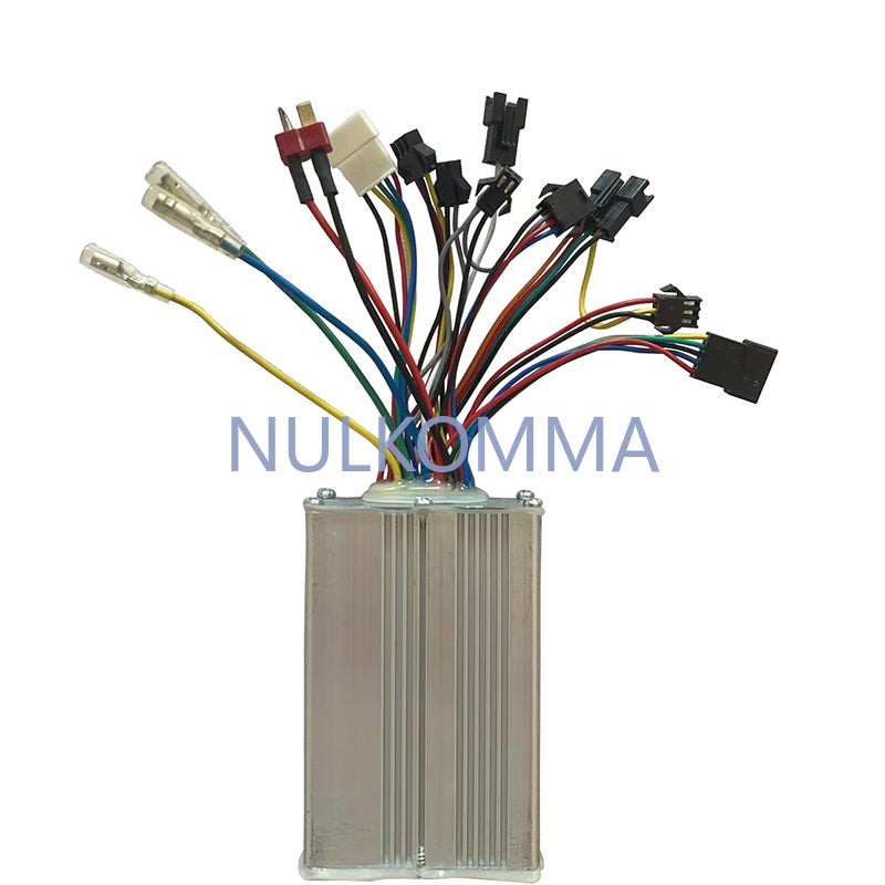 NULKOMMA Ebike Brushless Motor Controller 48V 18A Speed Controller for 5S General X008-AB014 for Electric Bicycle Scooter Motorcycle