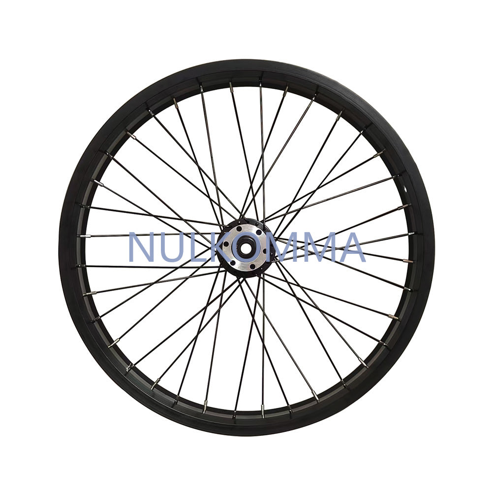 20x4.0 Set Aluminum Bike Front Wheel Ebike Rims with 36 Spokes for Fatbike Bicycles Accessories