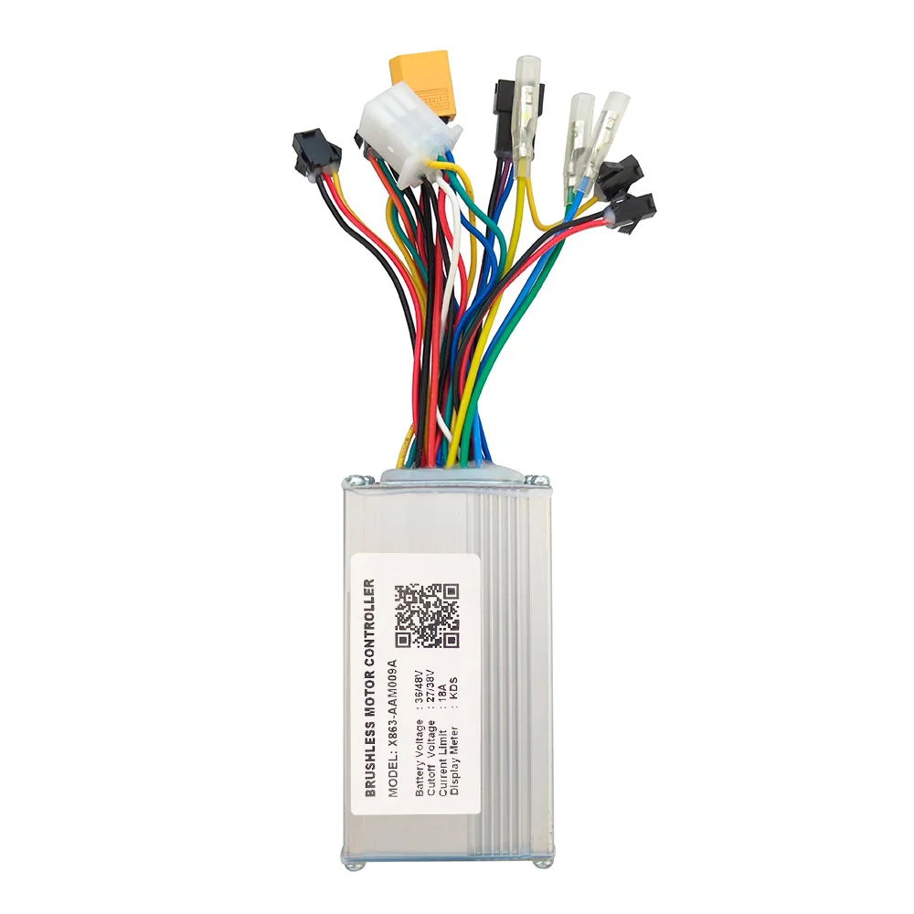 Nulkomma  Ebike Brushless Motor Controller X863-AAM009A 36/48V 18A for KDS Protocol Display Electric Scooters MTB Fat Bikes Accessories