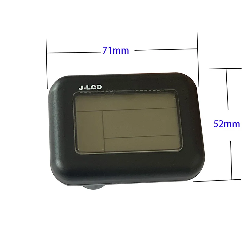 Nulkomma  Ebike J-LCD Display 36V for MTB Bicycle Accessories Electric Bike Speed Screen King Meter Ebike display 5-Hole Female connector