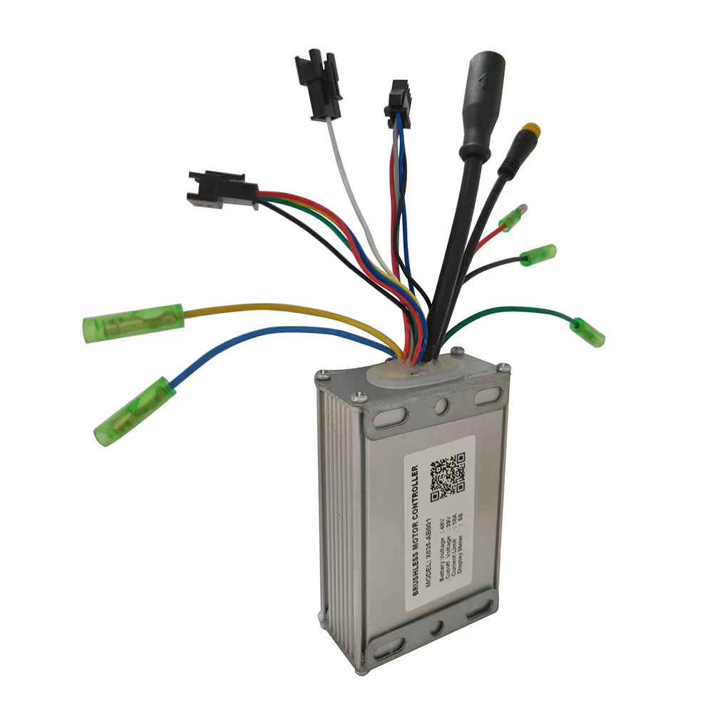 Nulkomma X035-AB001 Ebike Brushless Motor Controller 48V 18A for 5S Protocol Electric Scooters MTB Ebike Accessories Speed Controller