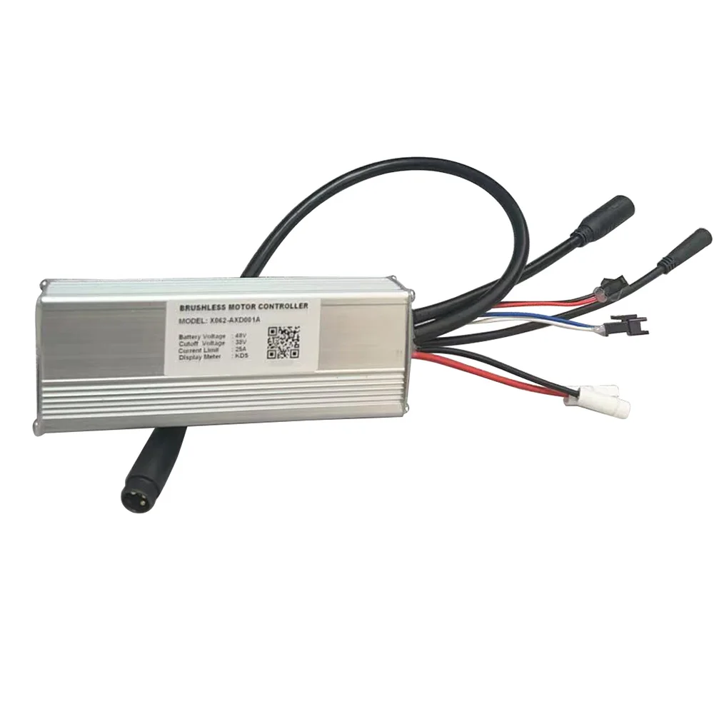 Nulkomma Brushless Motor Controller Electric Bike 48V 25A X062-AXD001A Electric Scooter Accessories Bike for KDS Meter